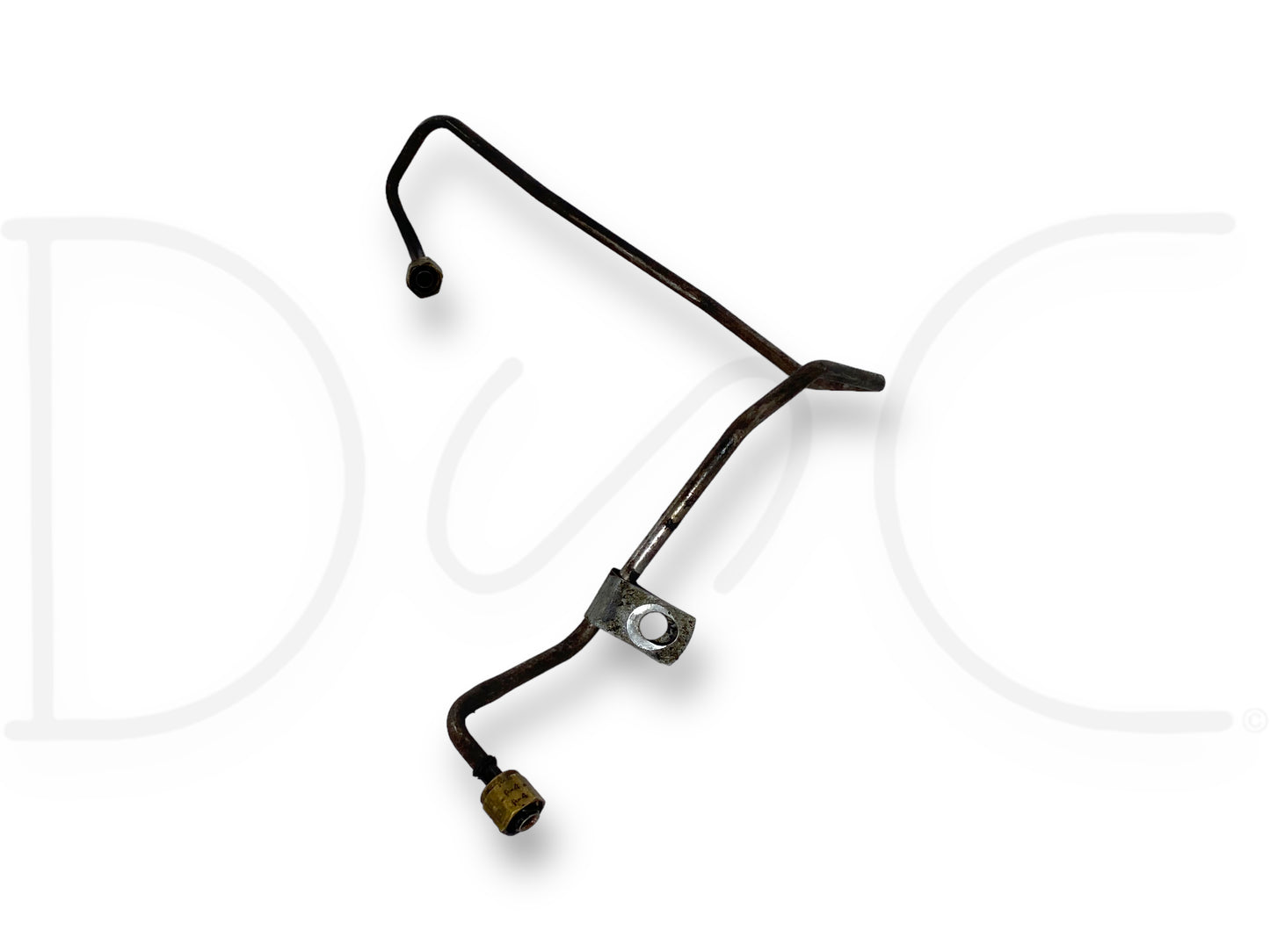 99-02 Ford F250 F350 7.3 Fuel Filter Bowl To LH Left Driver Head Fuel Line Tube