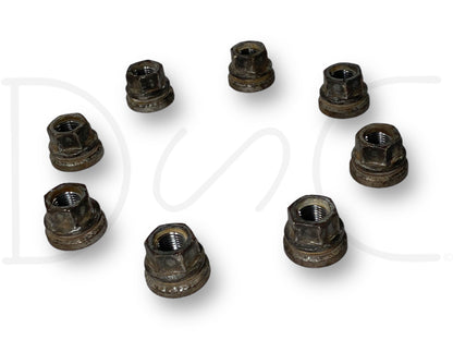 03-16 Ford F250 F350 Lug Nuts Set Of 8 Fine Thread OEM Lug Nut Set