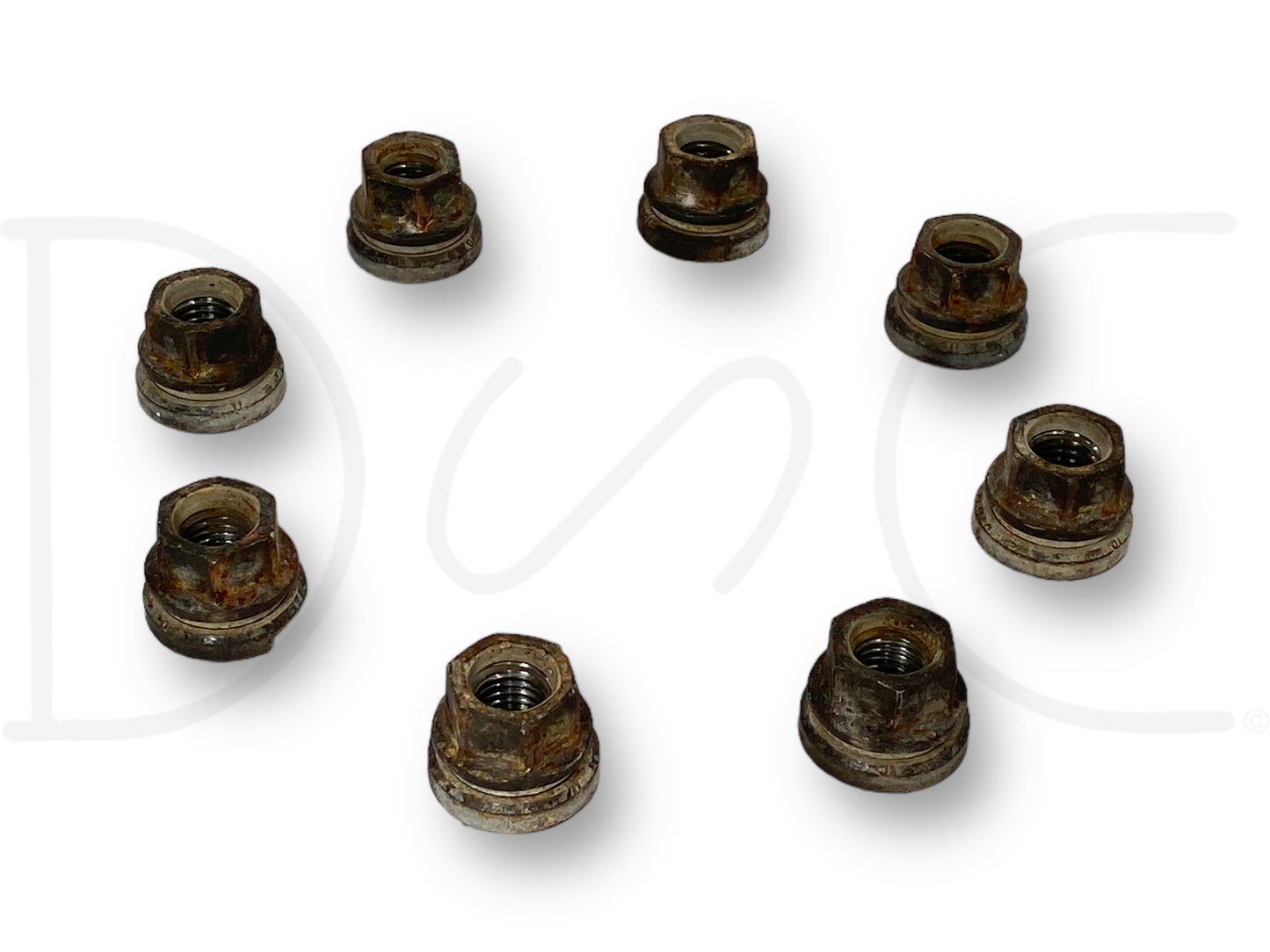 99-02 Ford F250 F350 Lug Nuts Set Of 8 Coarse Thread OEM 21MM Lug Nut Set