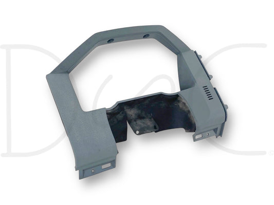 11-16 Ford F250 F350 Super Duty Dash Bezel Gauge Cluster Trim Panel Gray *Blem*
