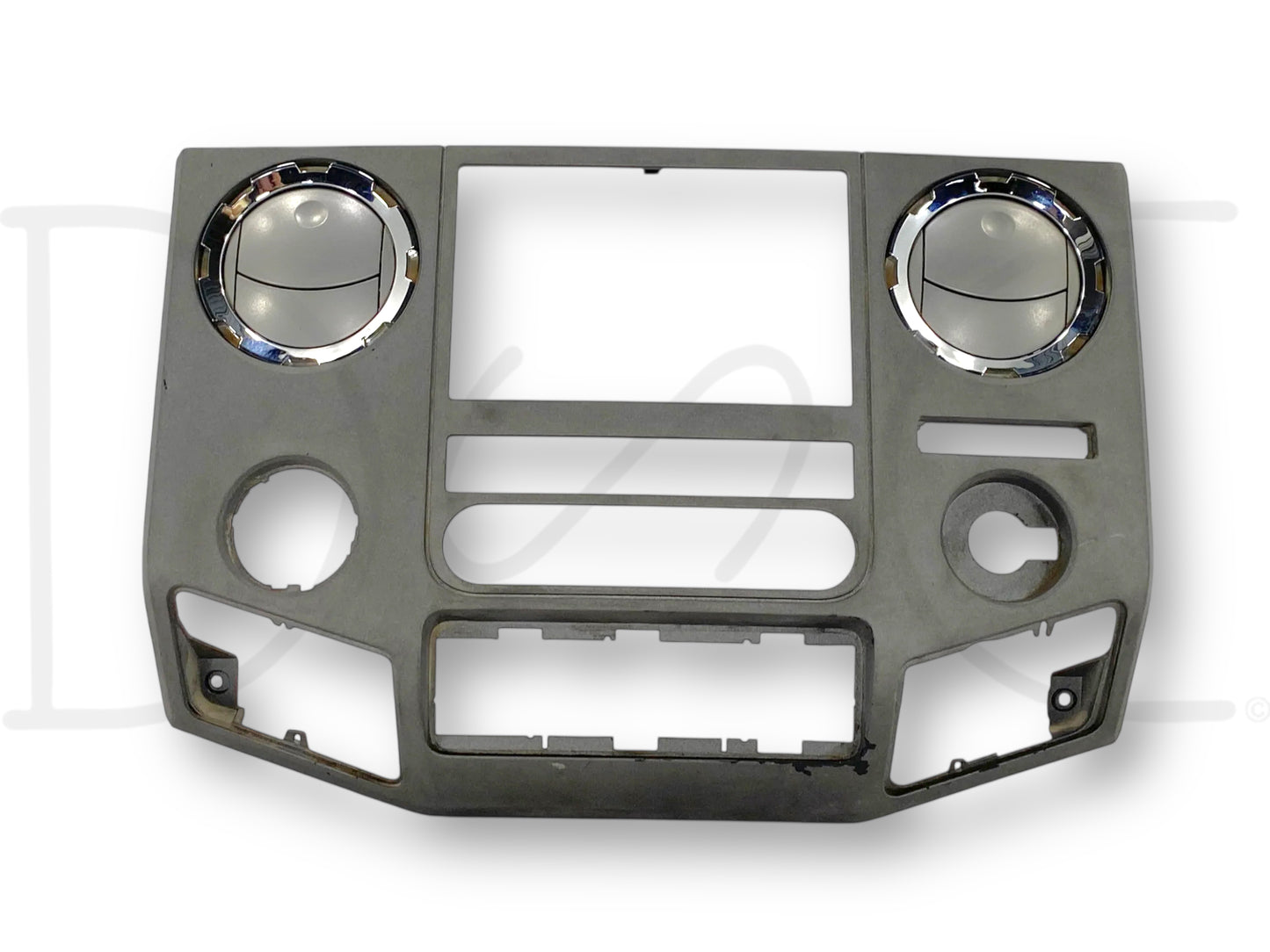 11-15 Ford F250 F350 Super Duty Dash Bezel Radio Center Trim Panel Gray *Blem*