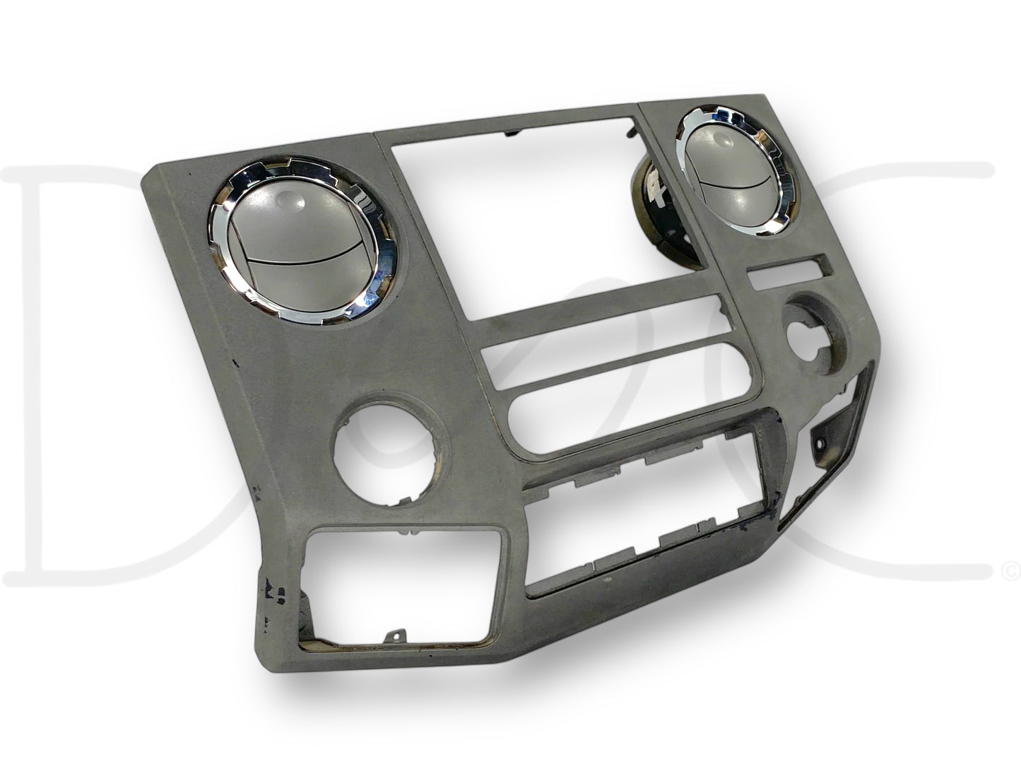 11-15 Ford F250 F350 Super Duty Dash Bezel Radio Center Trim Panel Gray *Blem*