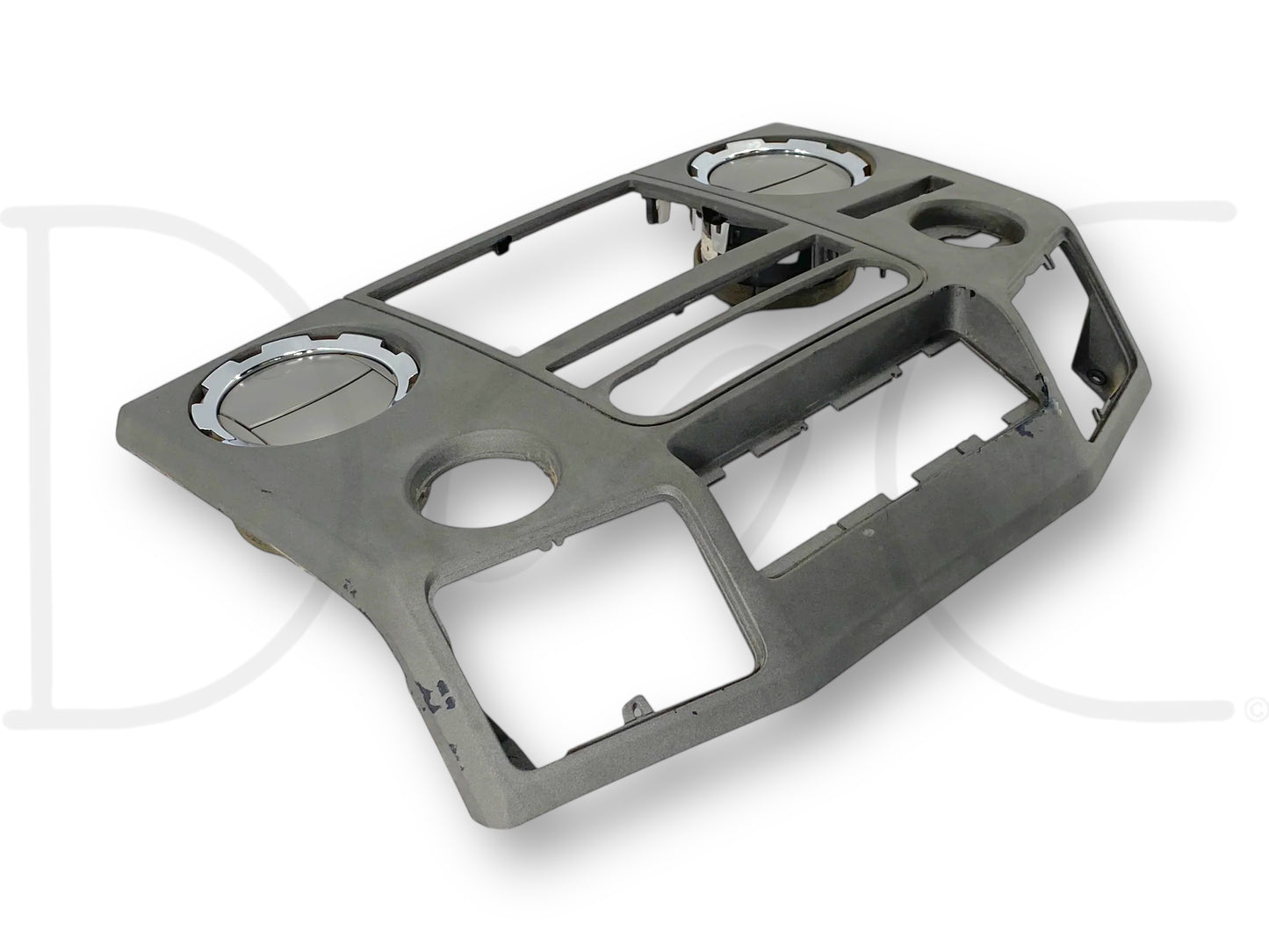 11-15 Ford F250 F350 Super Duty Dash Bezel Radio Center Trim Panel Gray *Blem*