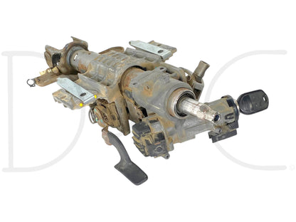 11-12 Ford F250 F350 Tilt Steering Column W/ Ignition Key & Pats OE