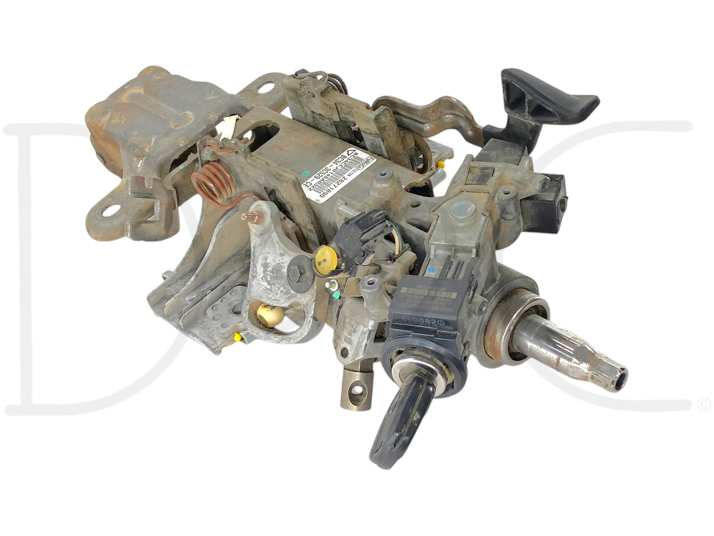 11-12 Ford F250 F350 Tilt Steering Column W/ Ignition Key & Pats OE