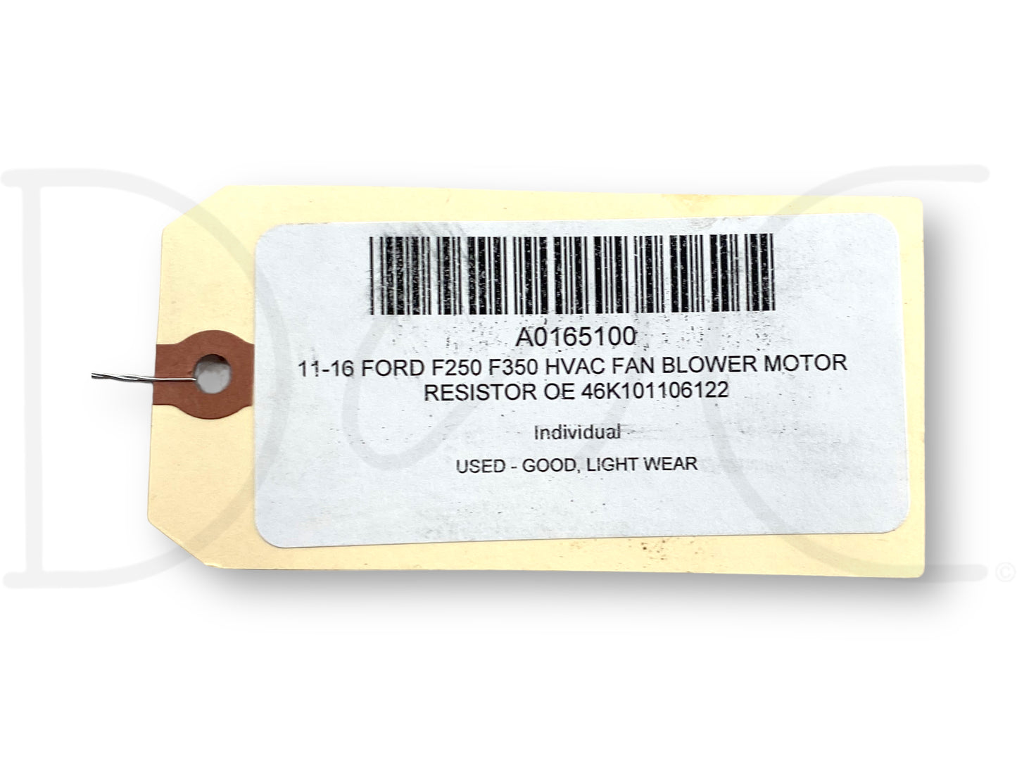 11-16 Ford F250 F350 HVAC Fan Blower Motor Resistor OE 46K101106122