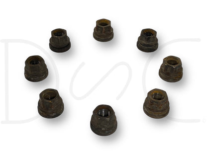 03-16 Ford F250 F350 Lug Nuts Set Of 8 Fine Thread OEM Lug Nut Set