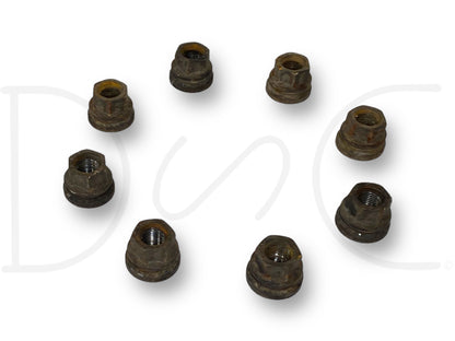 03-16 Ford F250 F350 Lug Nuts Set Of 8 Fine Thread OEM Lug Nut Set