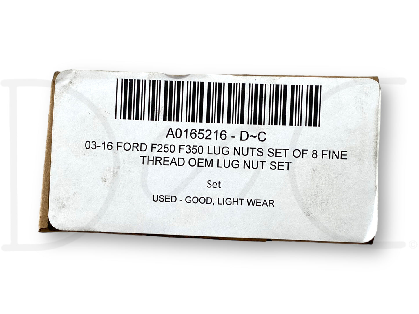 03-16 Ford F250 F350 Lug Nuts Set Of 8 Fine Thread OEM Lug Nut Set