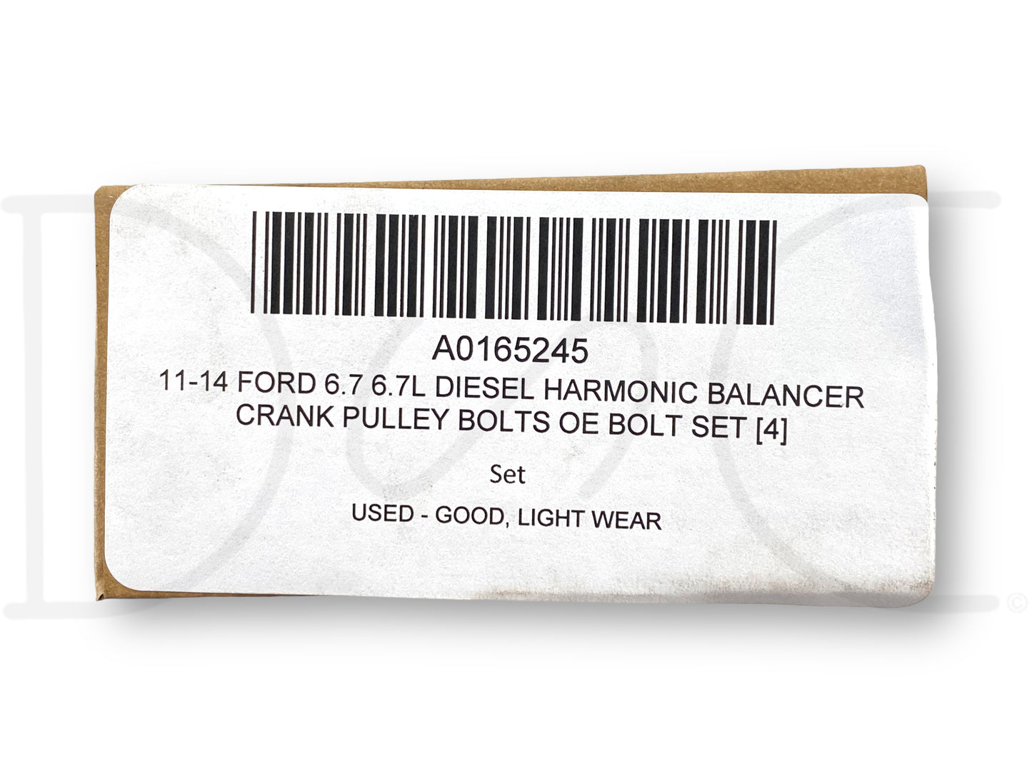 11-14 Ford 6.7 6.7L Diesel Harmonic Balancer Crank Pulley Bolts OE Bolt Set [4]