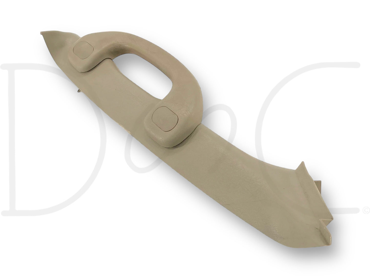 03-07 Ford F250 F350 RH Right Passenger A-Pillar Trim Grab Handle Tan OE