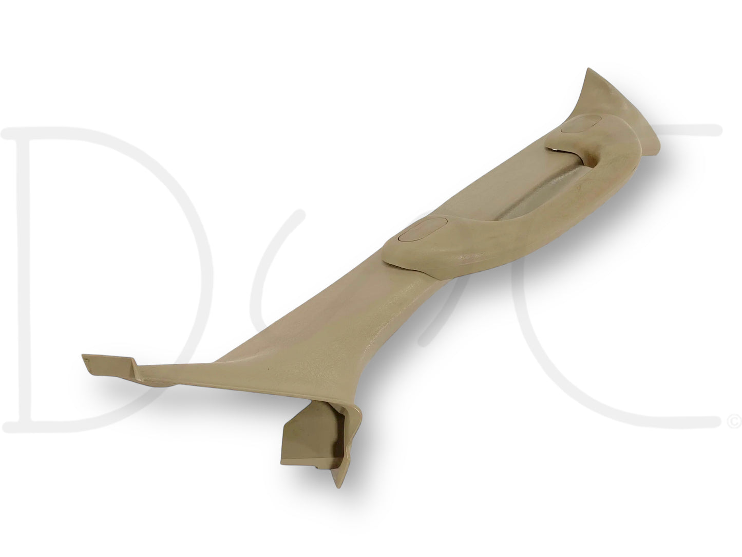 03-07 Ford F250 F350 RH Right Passenger A-Pillar Trim Grab Handle Tan OE