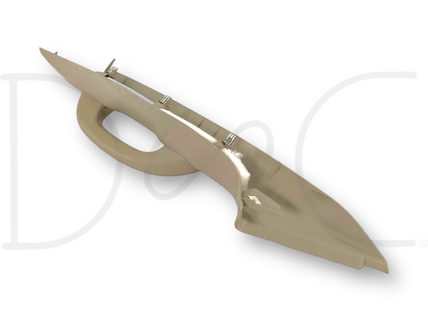 03-07 Ford F250 F350 RH Right Passenger A-Pillar Trim Grab Handle Tan OE