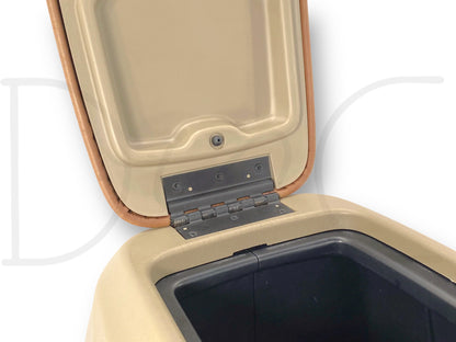 99-07 Ford F250 F350 King Ranch Center Console Floor Storage Cupholder *Blem*