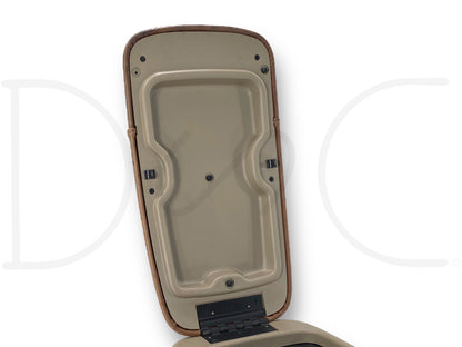 99-07 Ford F250 F350 King Ranch Center Console Floor Storage Cupholder *Blem*