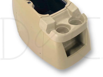 99-07 Ford F250 F350 King Ranch Center Console Floor Storage Cupholder *Blem*