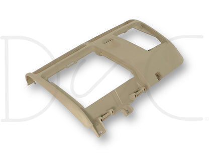 05-07 Ford F250 F350 Center Lower Dash Panel Tan Dashboard OE 5C34-2504302-B