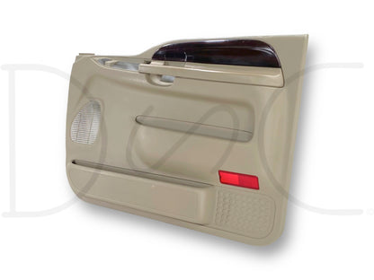 05-07 Ford F250 F350 King Ranch RH Right Passenger Front Door Panel Tan OE
