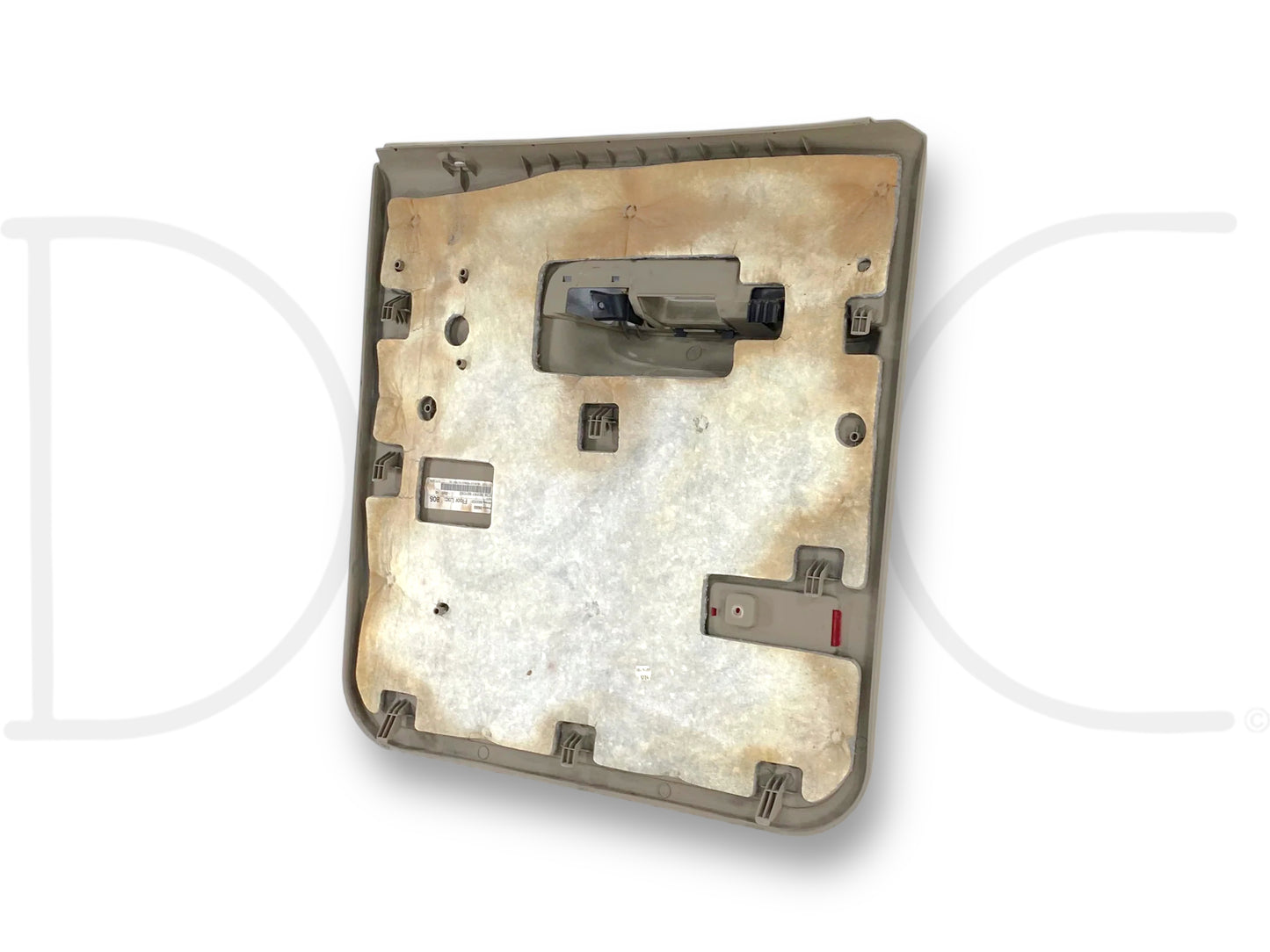 05-07 Ford F250 F350 King Ranch LH Left Driver Rear Door Panel Power Tan OE