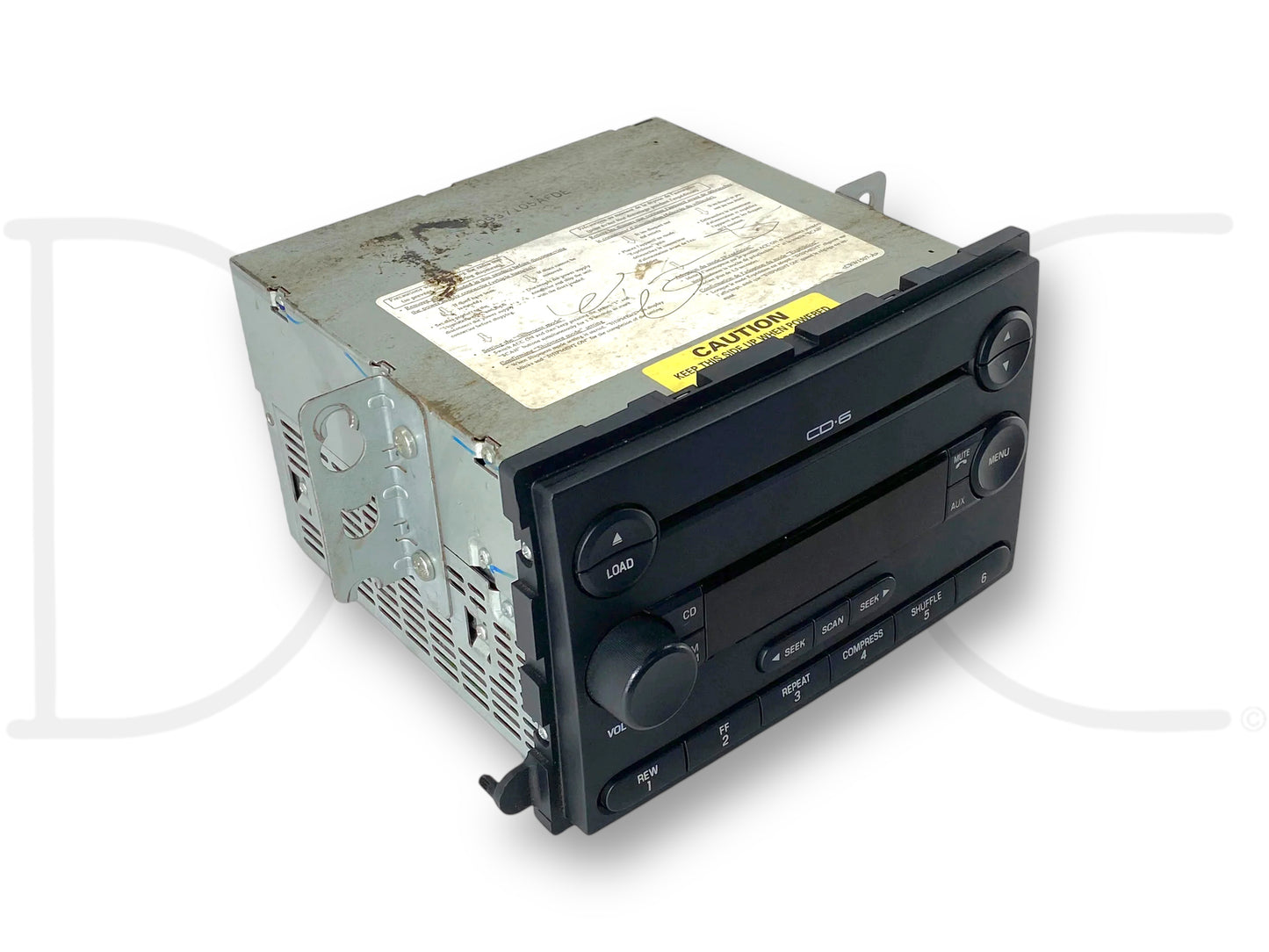 05-07 Ford F250 F350 Factory Radio Head Unit AM/FM 6 CD OEM 6C3T-18C815-AC