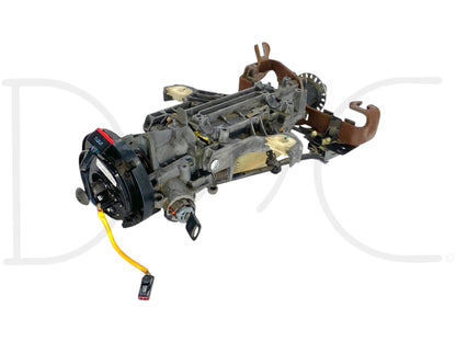 05-07 Ford F250 F350 Lariat Tilt Steering Column Auto W/ Key & Clockspring OE