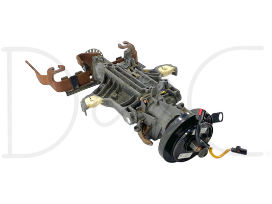 05-07 Ford F250 F350 Lariat Tilt Steering Column Auto W/ Key & Clockspring OE