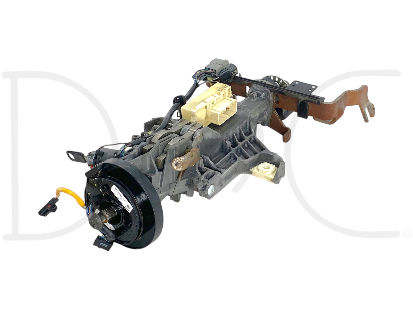 05-07 Ford F250 F350 Lariat Tilt Steering Column Auto W/ Key & Clockspring OE