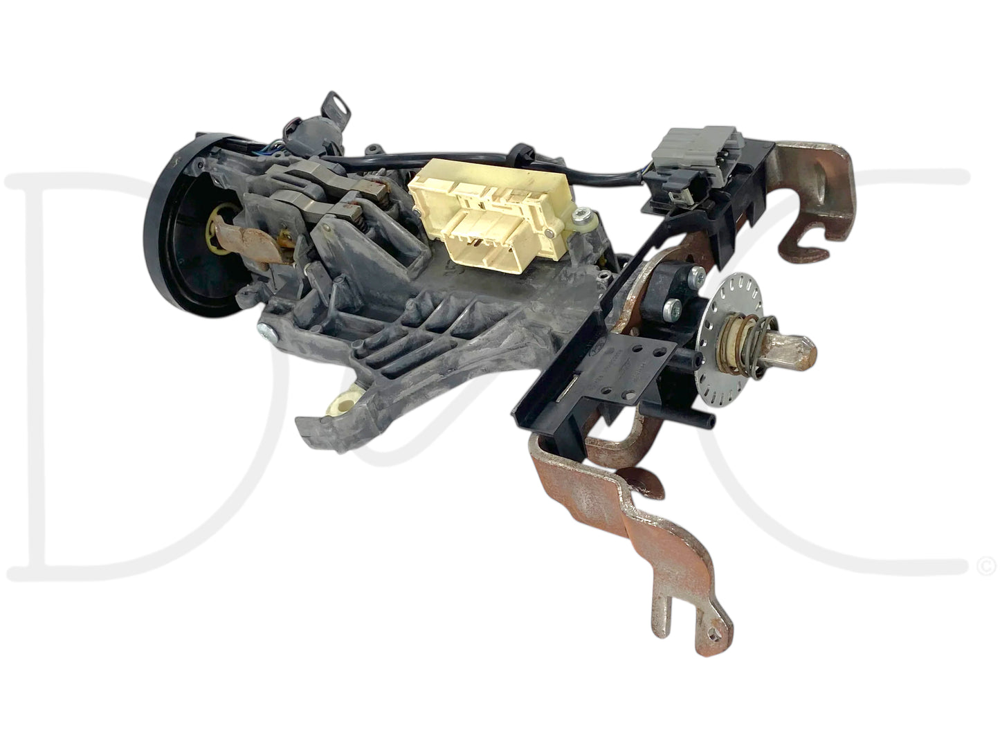 05-07 Ford F250 F350 Lariat Tilt Steering Column Auto W/ Key & Clockspring OE