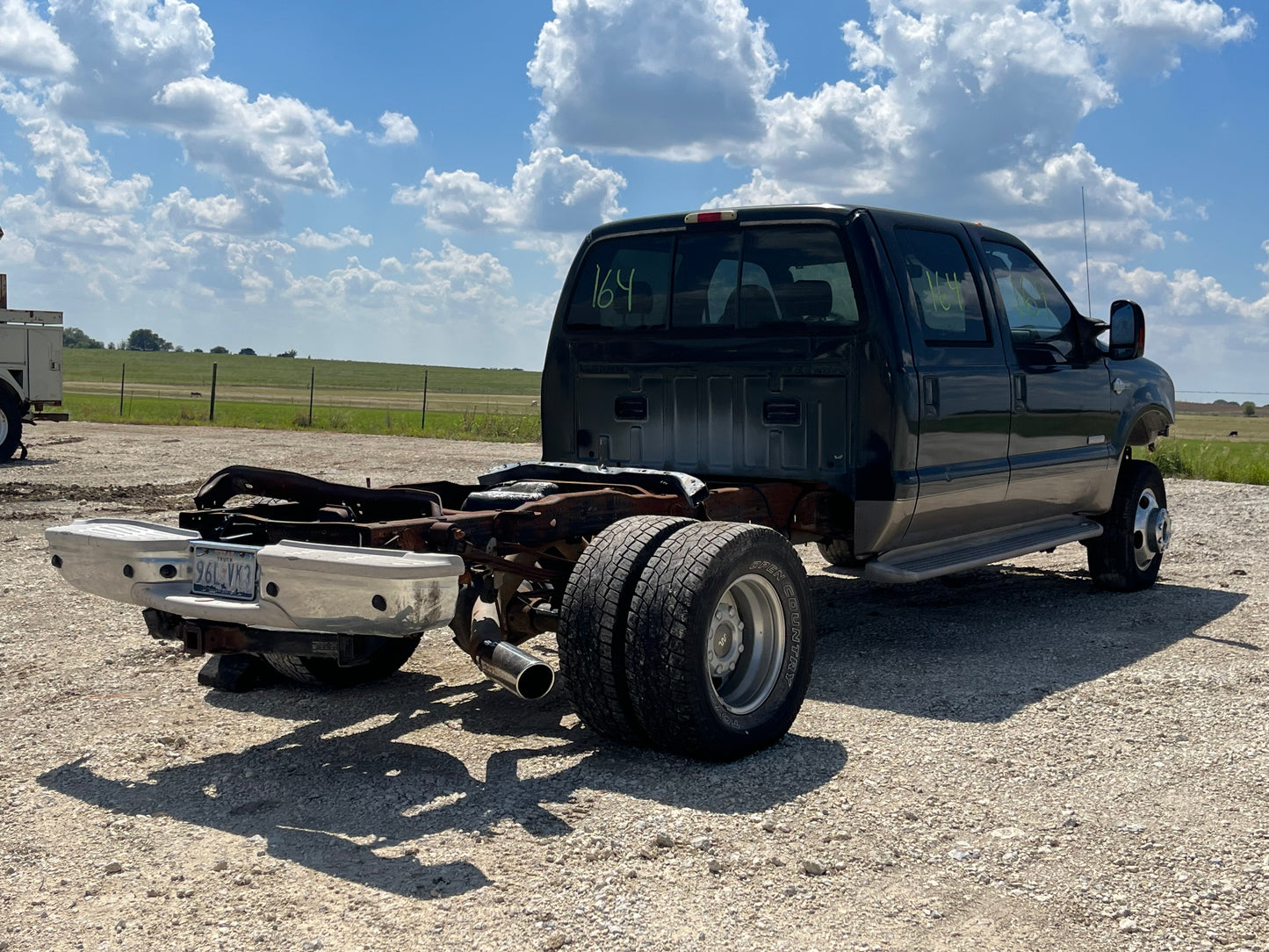 2005-2007 Ford F250 F350 King Ranch Rear Bumper W/ Parking Sensors