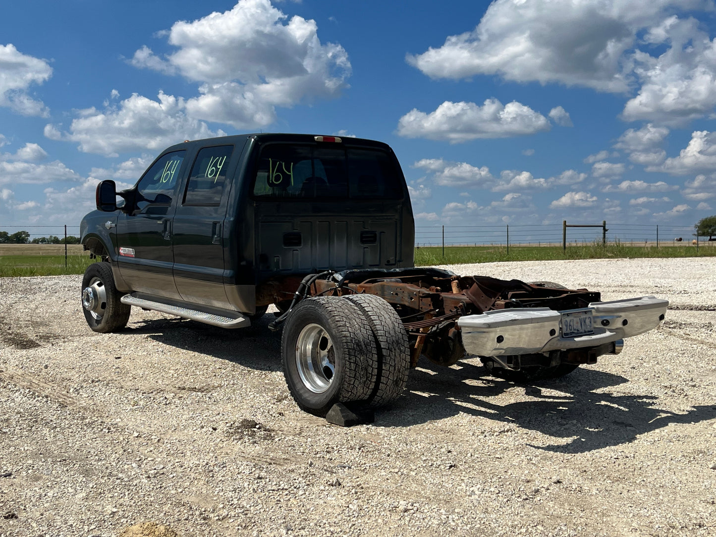 2005-2007 Ford F250 F350 King Ranch Rear Bumper W/ Parking Sensors