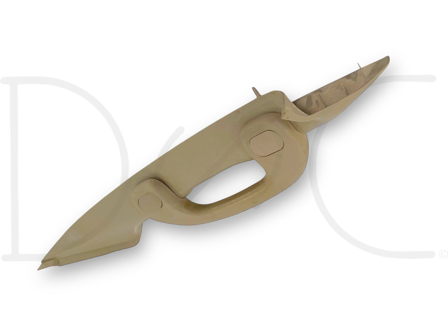 03-07 Ford F250 F350 RH Right Passenger A-Pillar Trim Grab Handle Tan OE