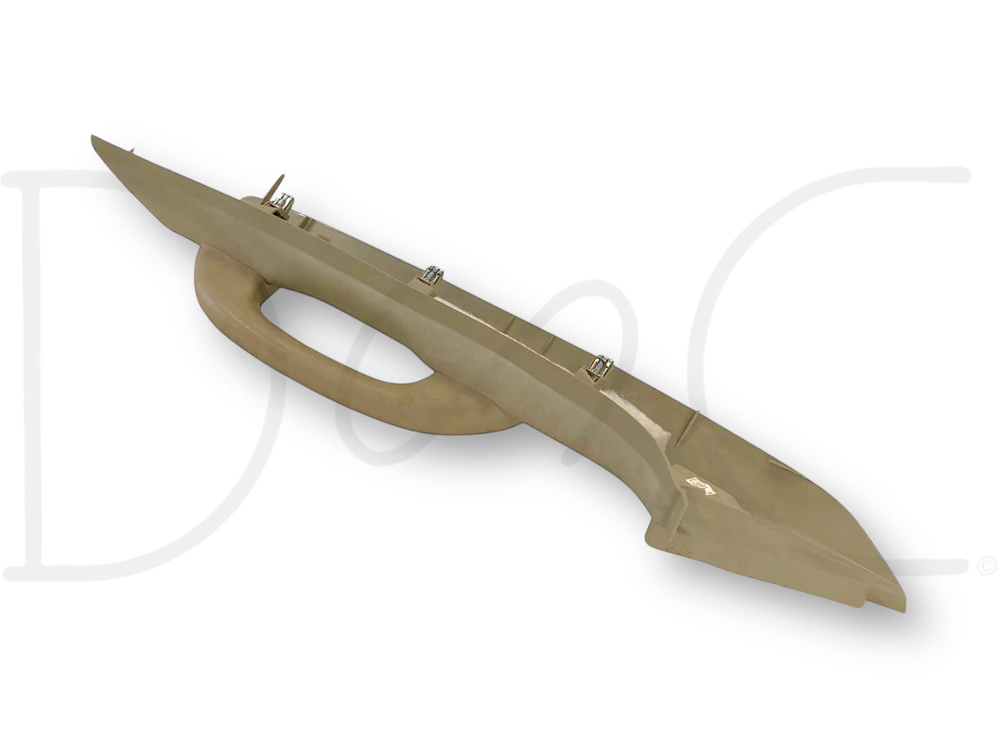 03-07 Ford F250 F350 RH Right Passenger A-Pillar Trim Grab Handle Tan OE