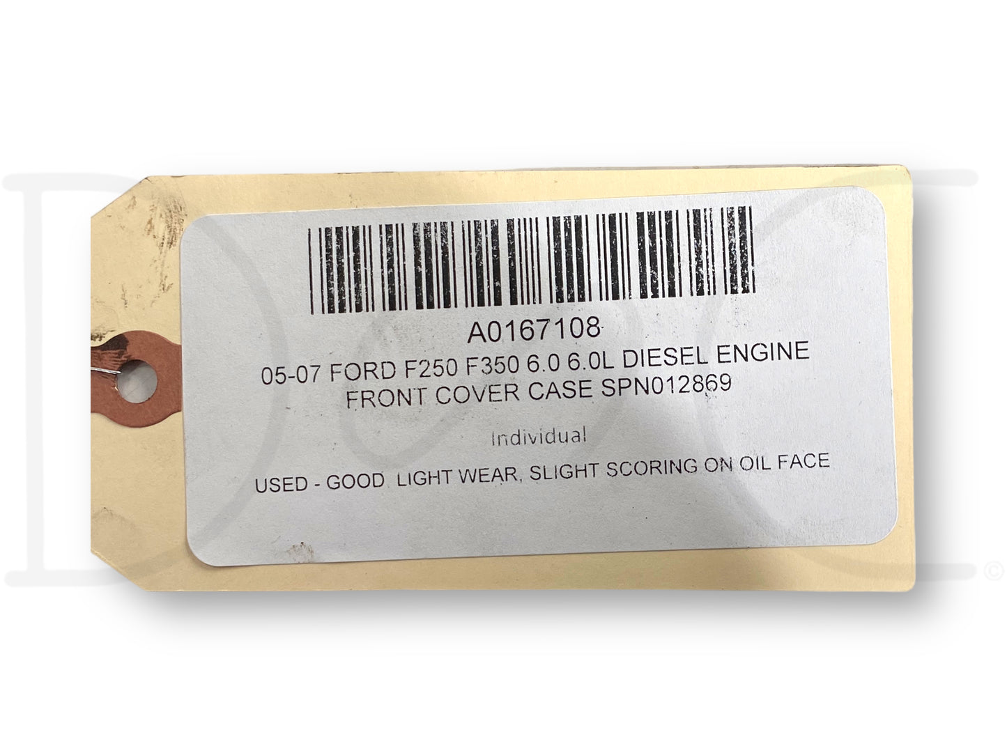 05-07 Ford F250 F350 6.0 6.0L Diesel Engine Front Cover Case Spn012869