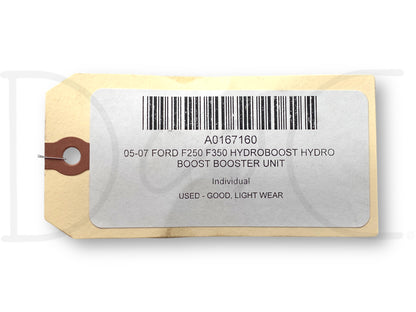 05-07 Ford F250 F350 Hydroboost Hydro Boost Booster Unit