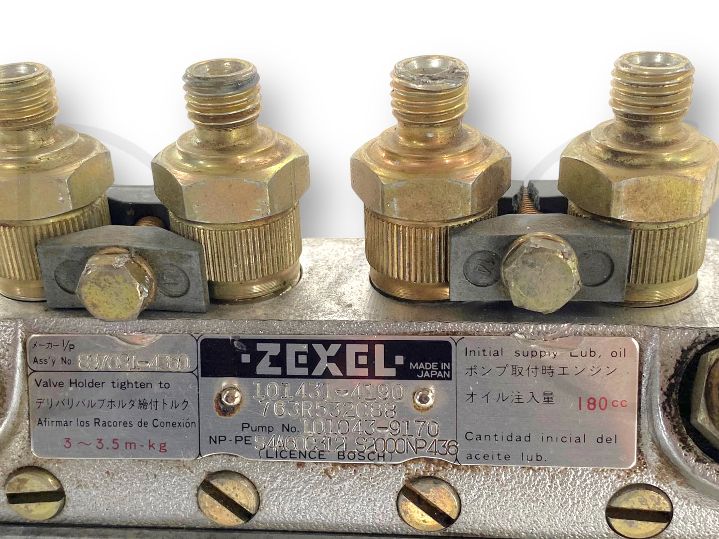 Isuzu Zexel Fuel Injection Pump 101043-9170  *Untested Core*