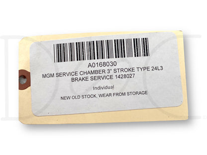 MGM Service Chamber 3" Stroke Type 24L3 Brake Service 1428027