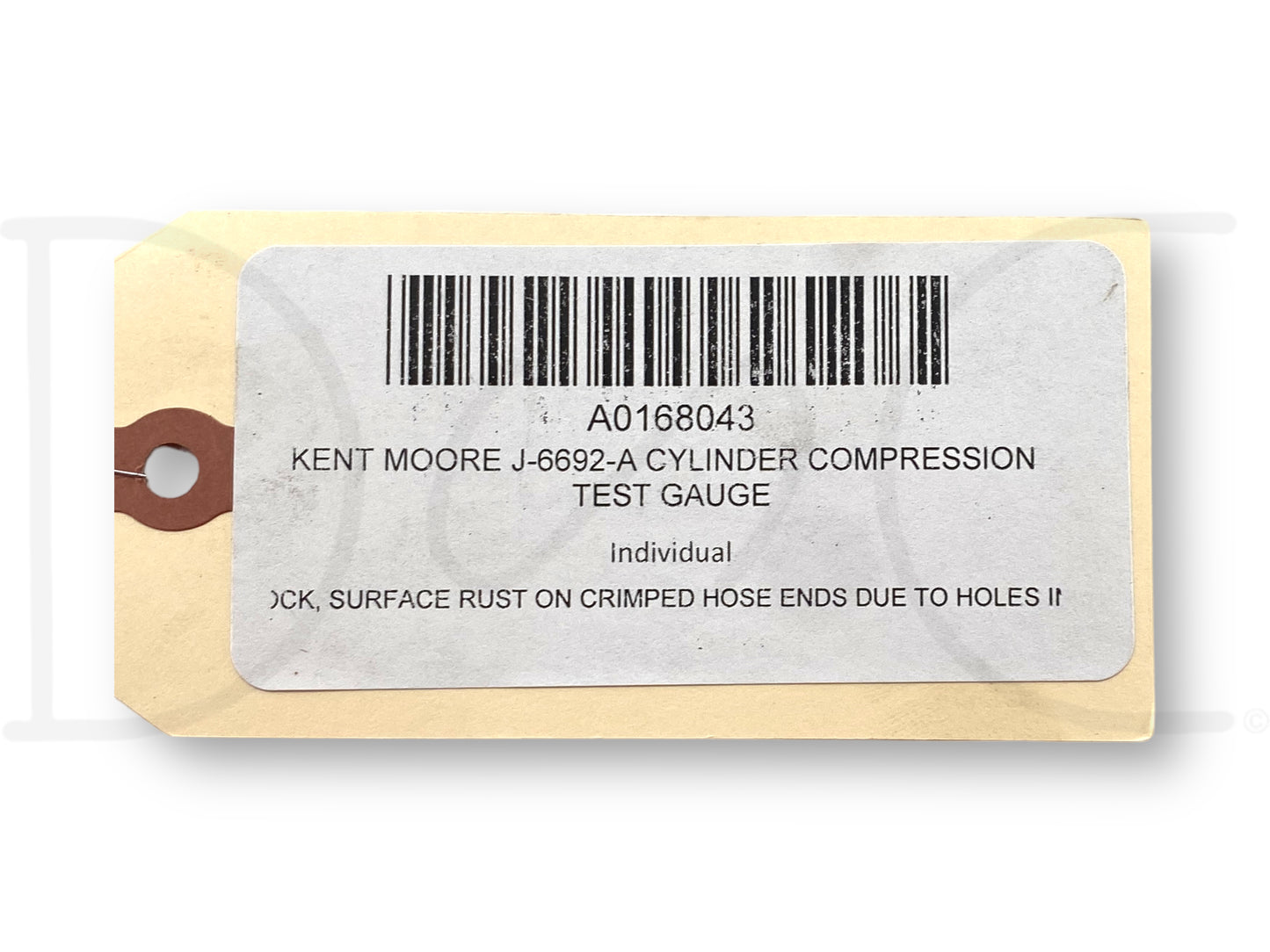 Kent Moore J-6692-A Cylinder Compression Test Gauge