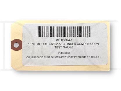 Kent Moore J-6692-A Cylinder Compression Test Gauge