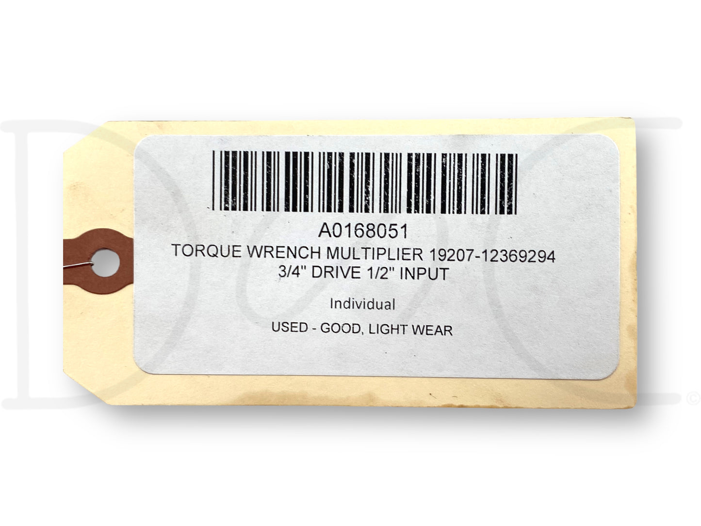 Torque Wrench Multiplier 19207-12369294 3/4" Drive 1/2" Input