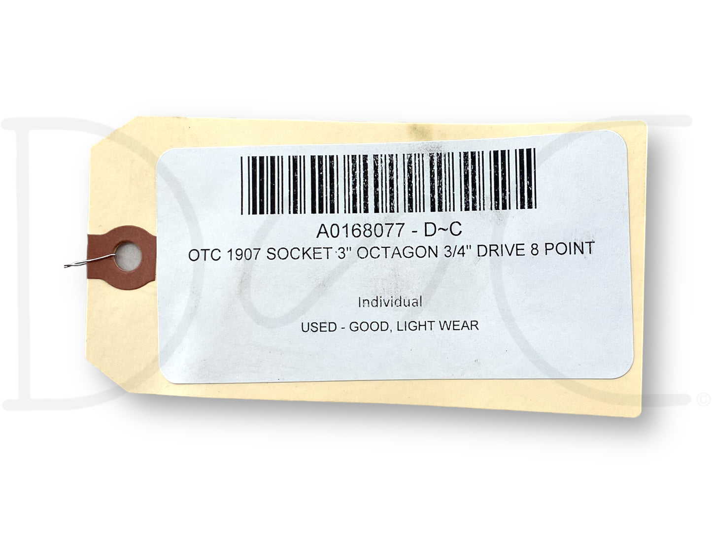 Otc 1907 Socket 3" Octagon 3/4" Drive 8 Point