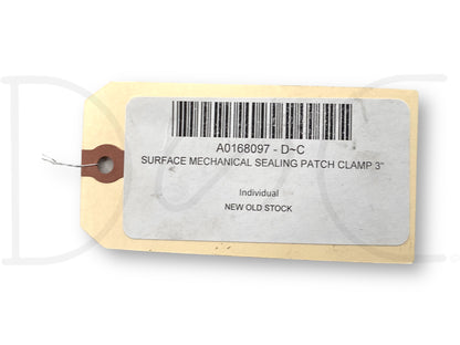 Surplus Surface Mechanical Tank Sealing Patch Clamp 3"