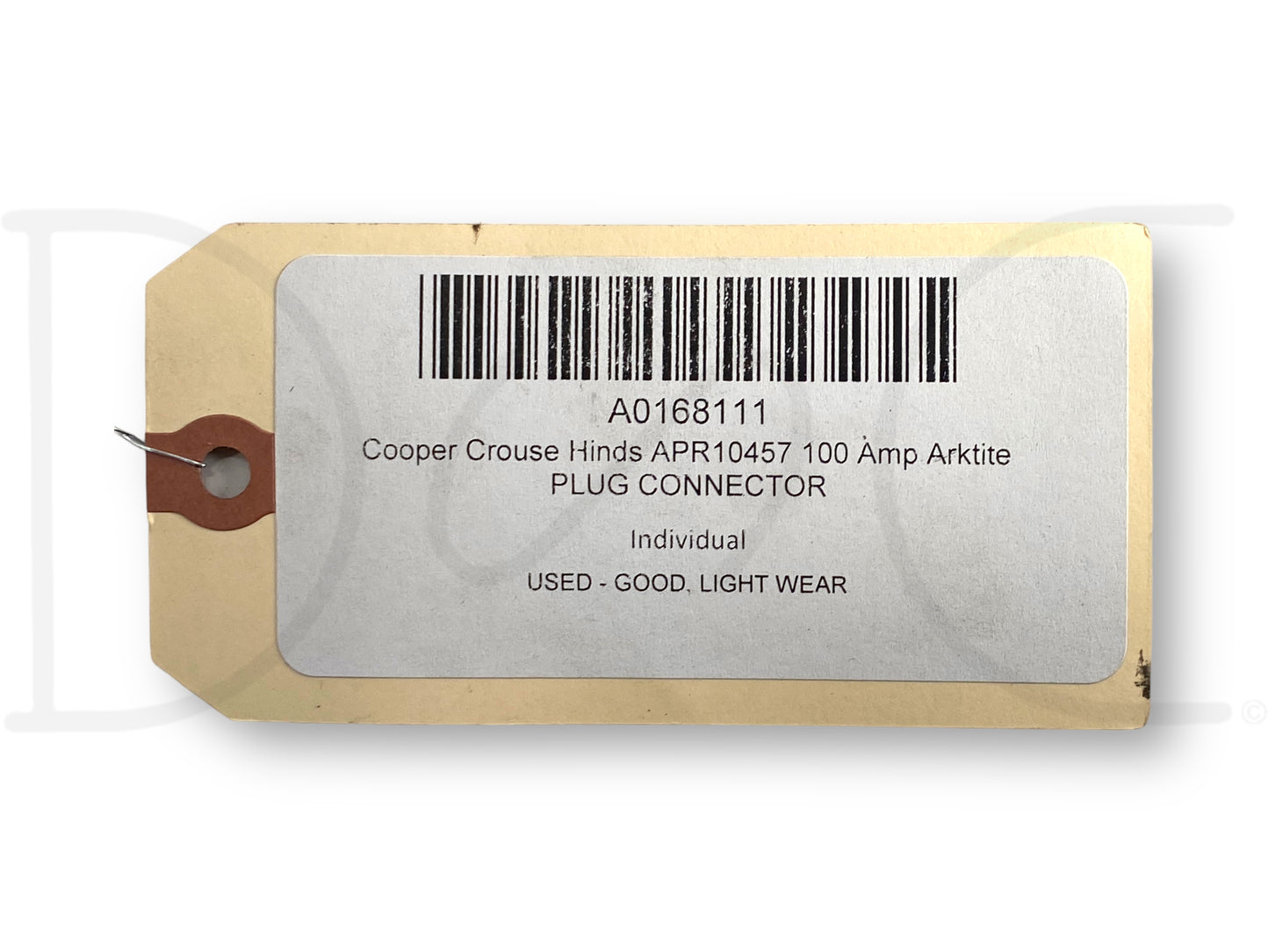 Cooper Crouse Hinds Apr10457 100 Amp Arktite Plug Connector