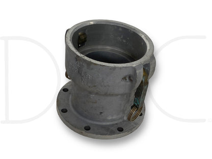 Obw 633-Lbt 4" Cam Lock To Flange Coupler Connection