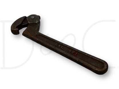 Kal 471 USA 3/4 - 2 Inch Adjustable Spanner Wrench Vintage