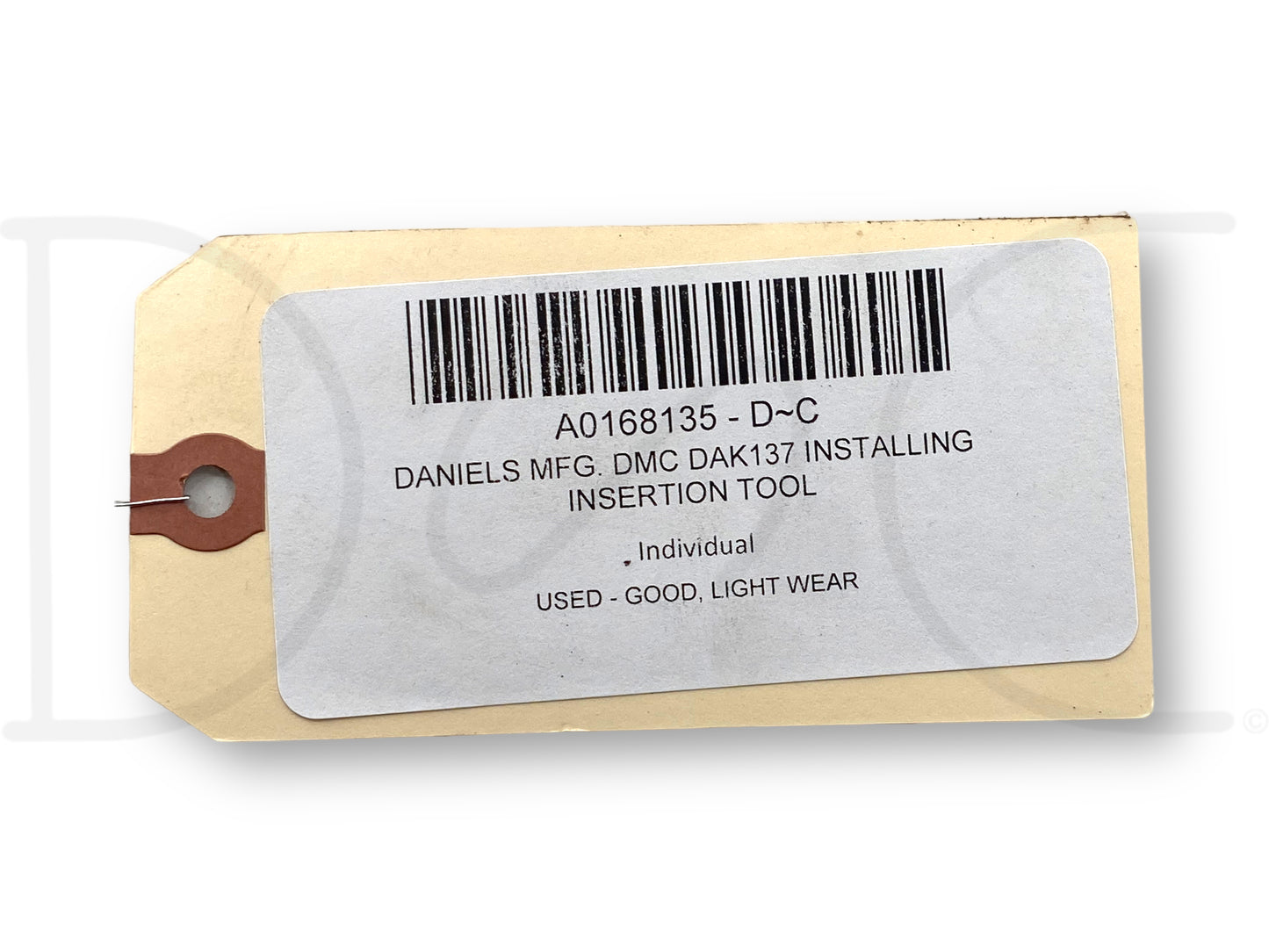 Daniels Mfg. Dmc Dak137 Installing Insertion Tool