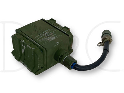 Military Surplus Generator Outdoor Outlet 125V 4 Plug Outlet Box