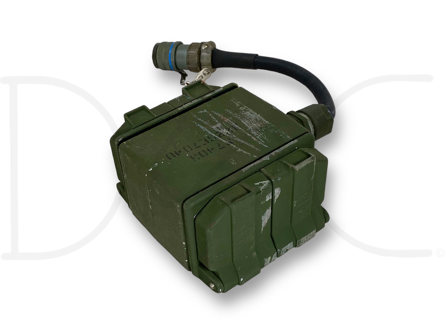 Military Surplus Generator Outdoor Outlet 125V 4 Plug Outlet Box