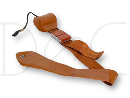 1967 Ford Thunderbird LH Left Driver Front Seat Belt Seatbelt And Buckle Tan OE