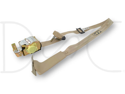 99-04 Ford F250 F350 RH Right Passenger Rear Seat Belt Seatbelt Tan OE