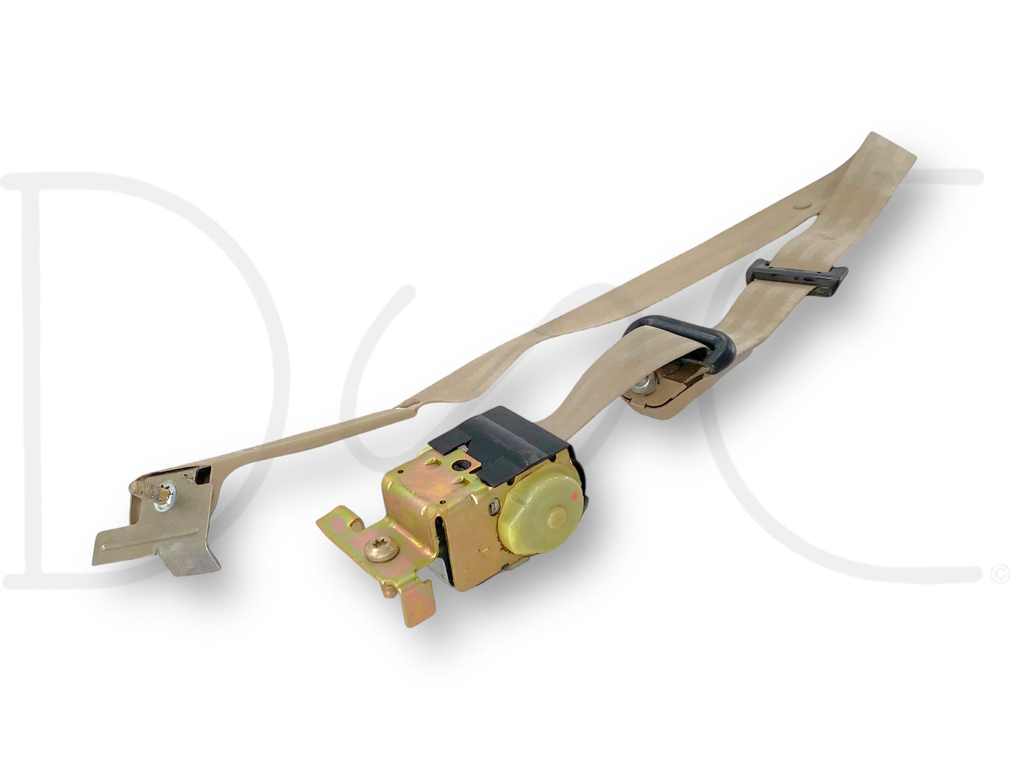 99-04 Ford F250 F350 RH Right Passenger Rear Seat Belt Seatbelt Tan OE